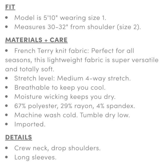 NWT Torrid Plus Size 2X Reverse French Terry Drop Shoulder Sweatshirt in Pink - Picture 5 of 5